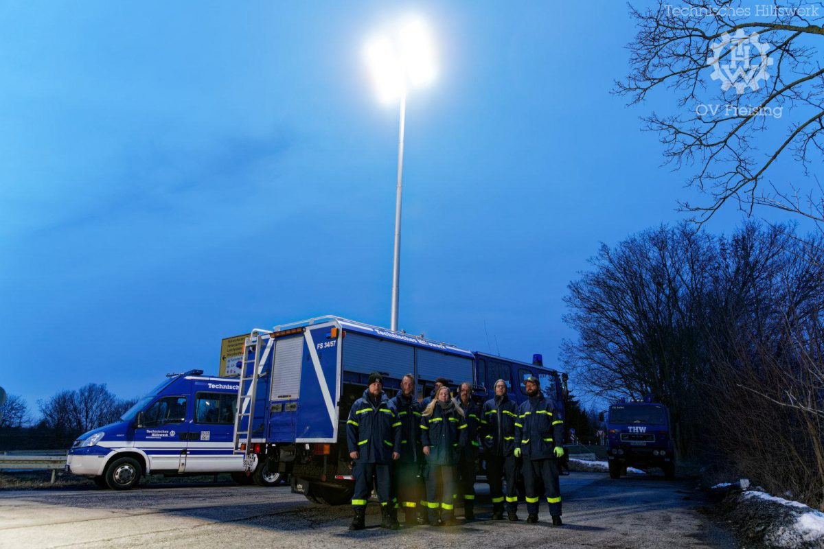 Nächtliche Unterstützung für die Polizei