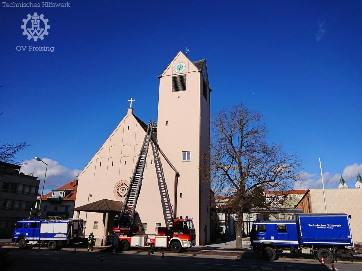 Orkan Sabine beutelt Landkreis Freising