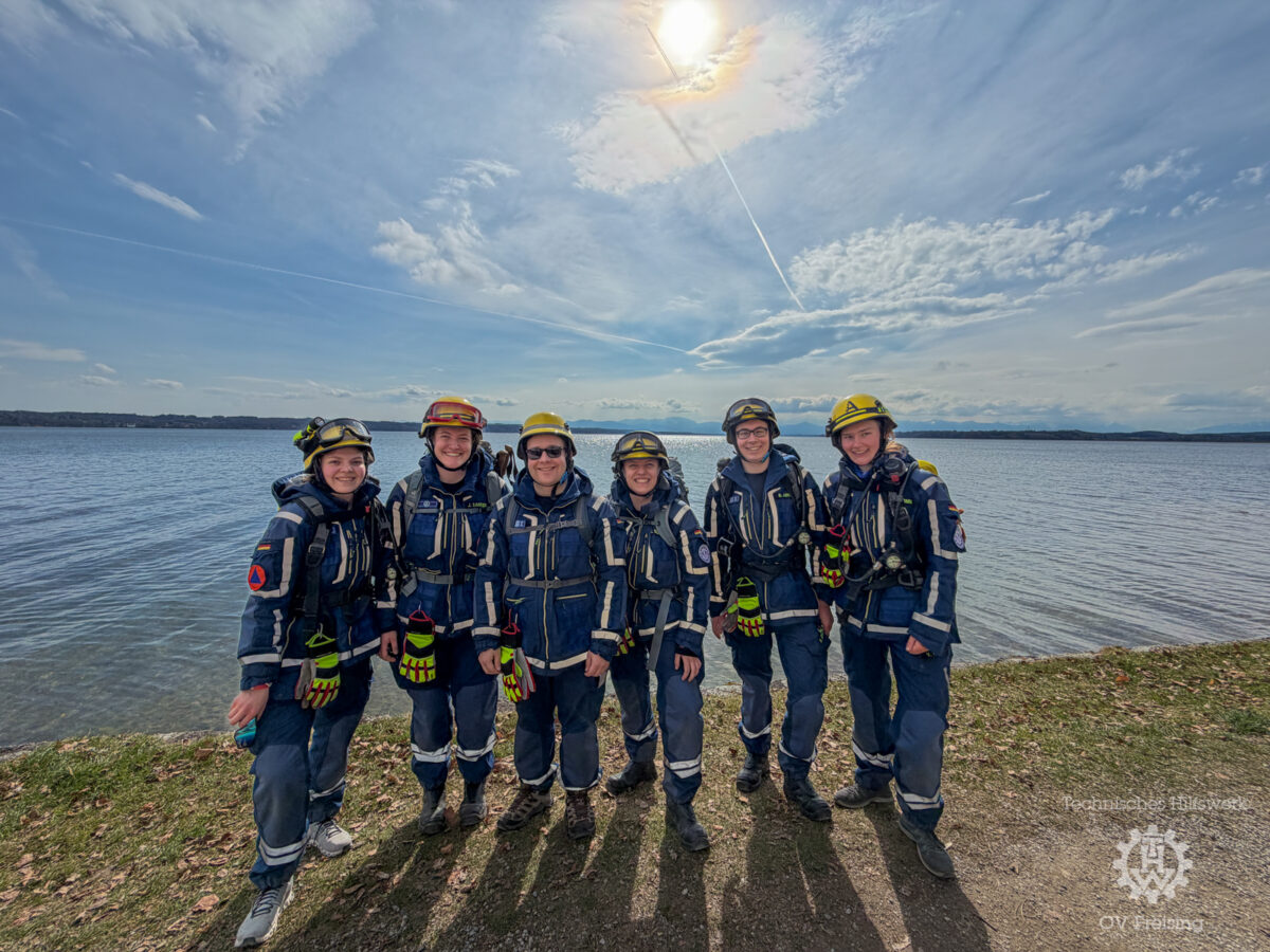 Dienstsport Extrem: THW Freising beim Mammutmarsch München